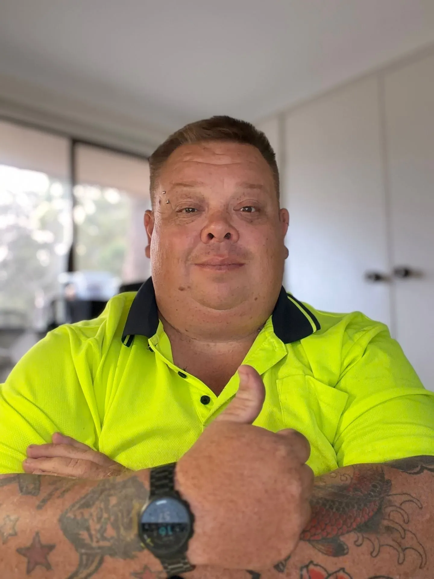Russell Giblett, owner of Gibbo’s Lawns & Property Maintenance