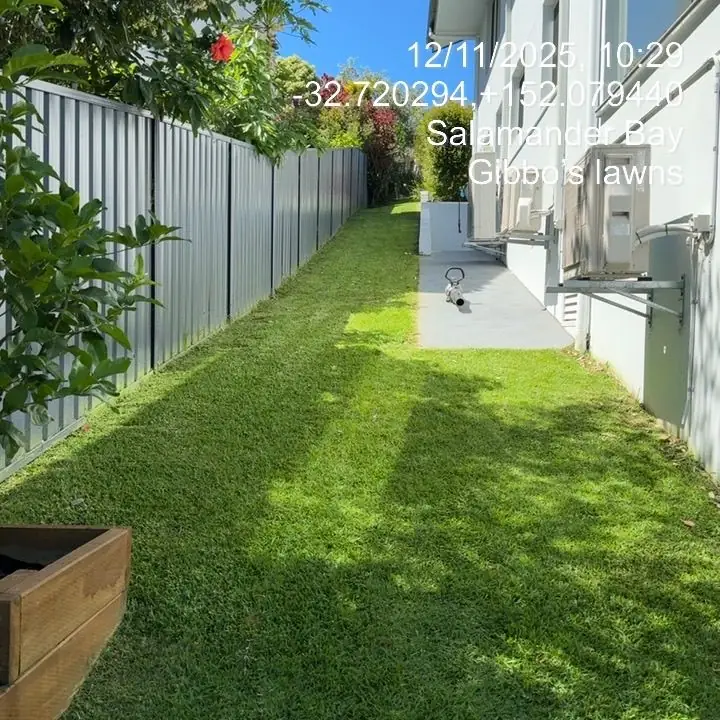 Lawn and garden cared for by Gibbo’s Lawns